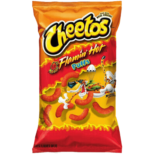 Cheetos Flamin Hot Puffs 365g Freshease