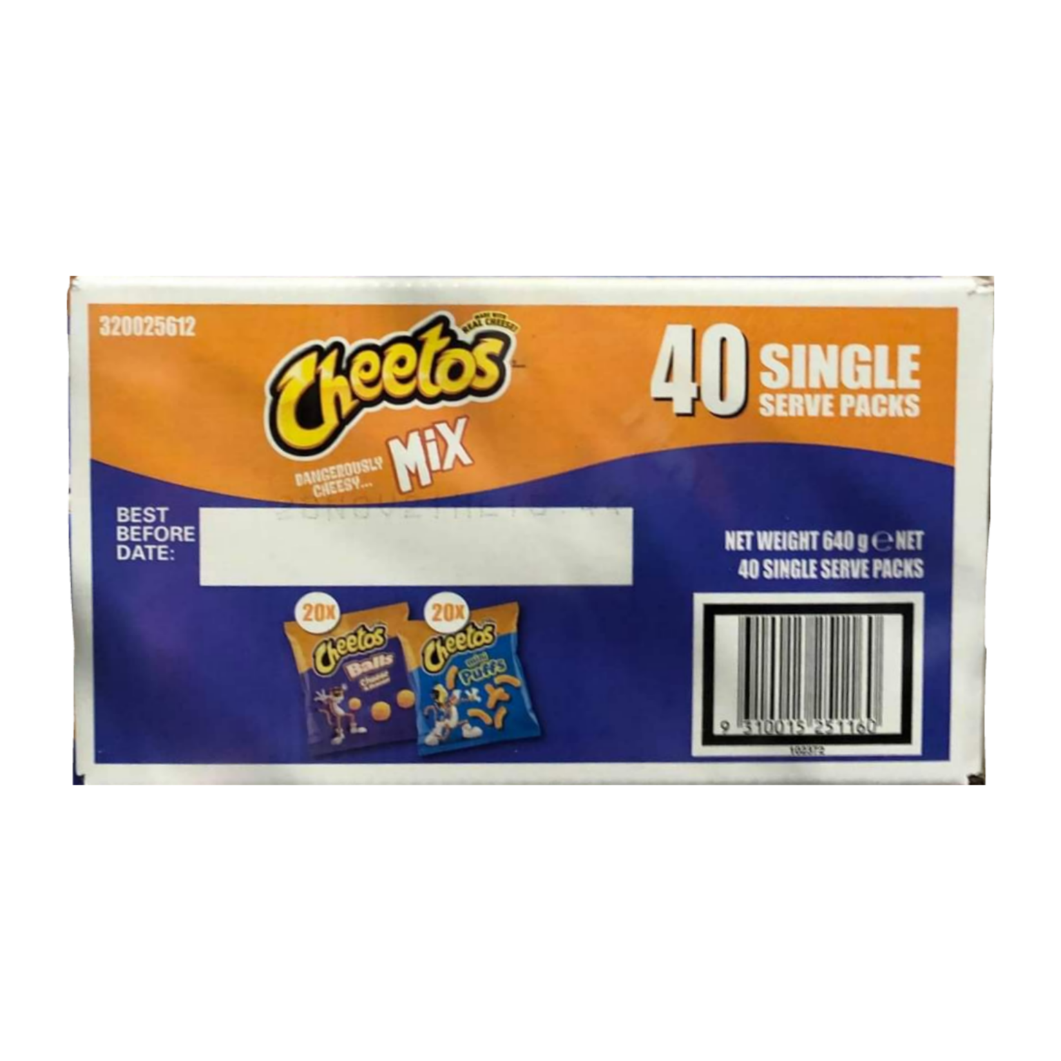 Cheetos Variety Pack 40x16g | Freshease