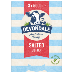 Devondale Salted Butter Blocks 3 X 500G 2